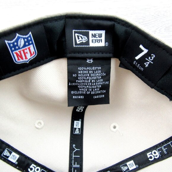 New Era 59Fifty NFL Las Vegas Raiders Salute To Service Fitted Hat Cap 7 3/4 NEW - Picture 15 of 15